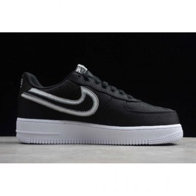 Nike Air Force 1 Low Reverse Stitch Siyah Kaykay Ayakkabı Türkiye - 1RWT6T9F